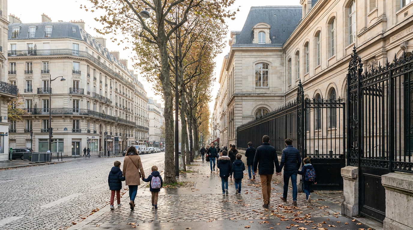 Illustration de l’article « Carte scolaire : quel surcoût pour habiter près d'une bonne école ? »