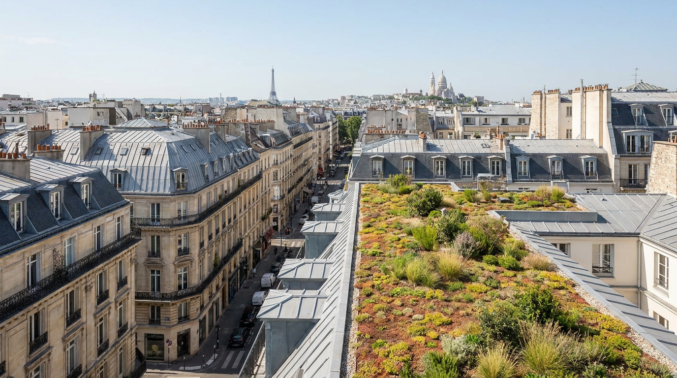 Illustration de l’article « PLU bioclimatique de Paris : impact sur vos projets immo »